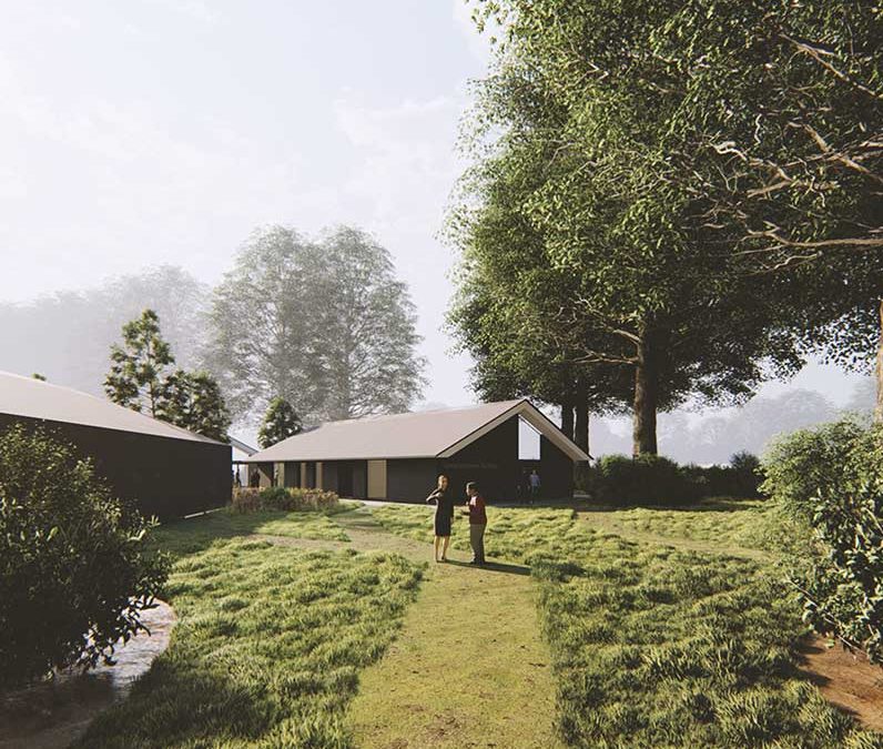 Uitvaartcentrum op agrarisch erf