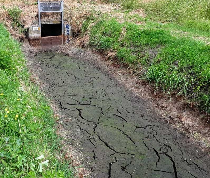Sloten verondiepen tegen verdroging