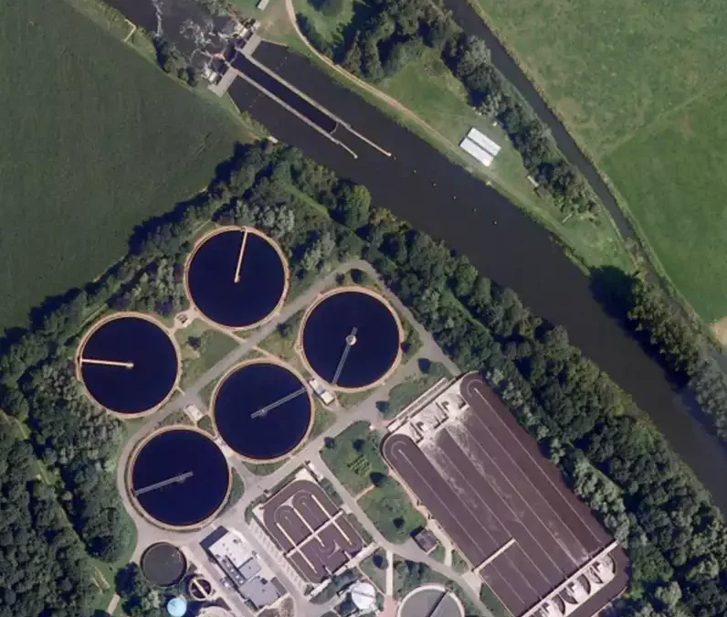 Ecologische verbindingszone met vistrap en stapsteen